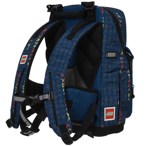 Zestaw 3w1 Plecak szkolny torba piórnik Lego Optimo Starter Ninjago 20L Niebieski - 20254-2403