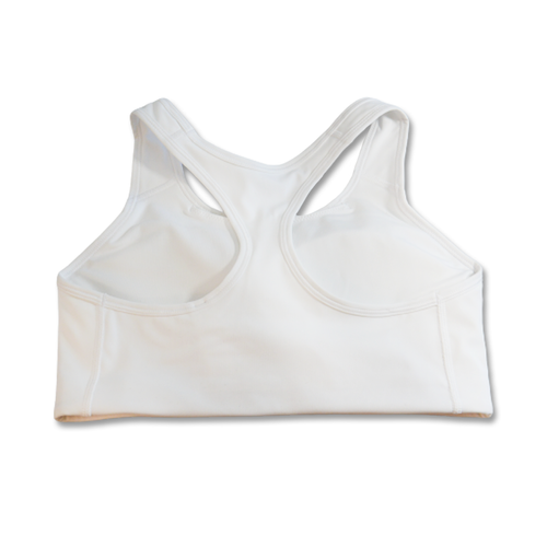 Biustonosz sportowy Nike Dri-FIT Swoosh Pro-padded White/Black - BV3636-100