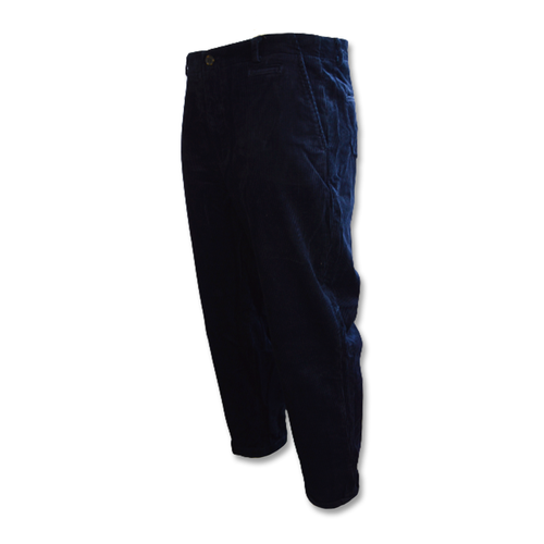 Spodnie dresowe męskie SUIT Toby Corduroy Pants Navy Blazer granatowe - S131405-3096