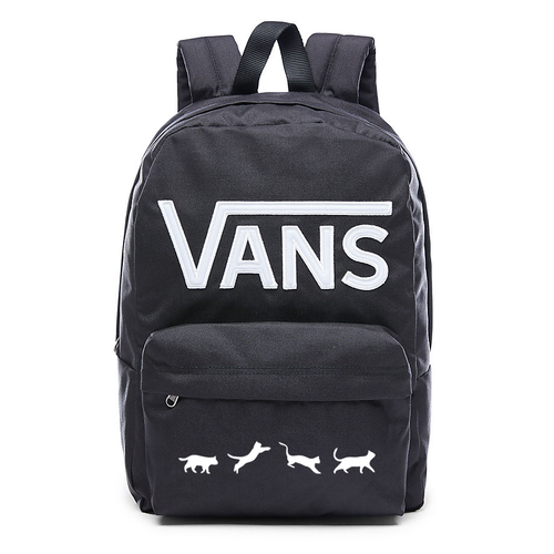 Plecak szkolny VANS New Skool Custom Cats - VN0002TLY28