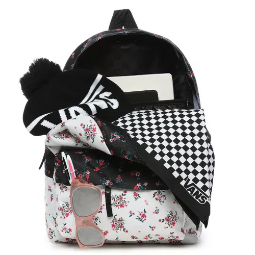 Plecak Vans Realm Classic Beauty Floral Patchwork + Worek + Piórnik
