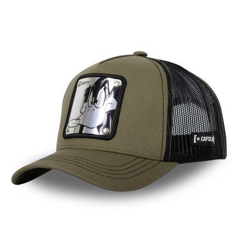 Czapka z daszkiem Capslab Looney Tunes Daffy Duck Trucker - CL/LOO/1/DAF6