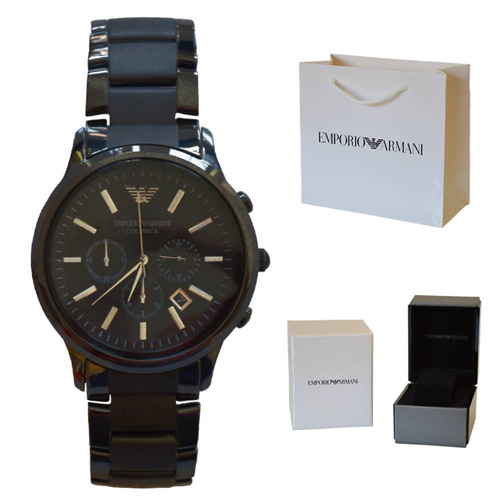 Zegarek męski Emporio Armani Czarny - AR1451