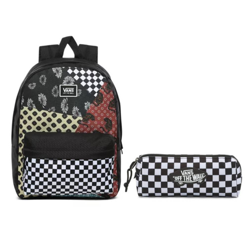 Plecak Vans Realm Floral Patchwork + Piórnik Vans