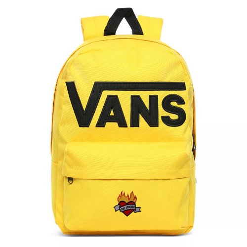 Plecak szkolny Vans Old Skool III Lemon Chrome VN0A3I6R85W Custom Love