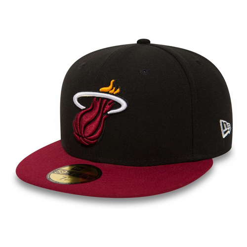 Czapka z daszkiem New Era 59FIFTY NBA Miami Heat Basic Essential Fullcap - 10861622