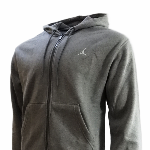 Męska bluza z kapturem Air Jordan Brooklyn Fleece Jumpman Szara - FV7289-091