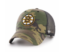 Czapka z daszkiem 47 Brand NHL Boston Bruins Trucker - H-CBRAN01GWP-CM
