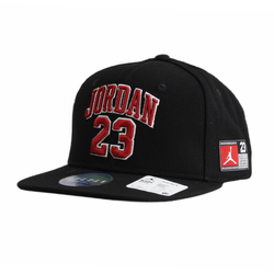 Czapka z daszkiem dziecięca Air Jordan Jersey Flatbrim Kid's Cap Czarna - 9A0781-023