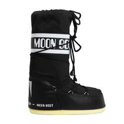 Damskie buty zimowe śniegowce Moon Boot MB Icon Nylon Black - 80D1400440-N001