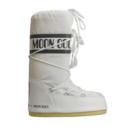 Damskie buty zimowe śniegowce Moon Boot MB Icon Nylon White - 80D1400440-A001