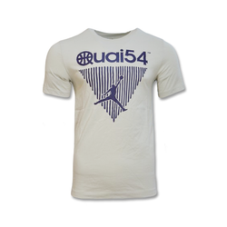 Koszulka Air Jordan Quai 54 T-shirt Short Sleeve Crew Light Bone/Neutral Indigo - DV6290-072