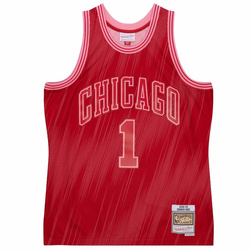 Koszulka Mitchell & Ness NBA Jersey Swingman Monochrome Chicago Bulls Derrick Rose - TFSM1280-CBU08DRSRED1