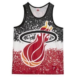 Koszulka Sportowa Tank Top męska bezrękawnik Mitchell & Ness NBA Miami Heat