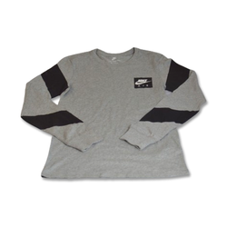 Koszulka męska Nike Air Longsleeve T-shirt Gray - AA6297-063