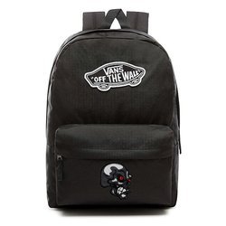 Plecak VANS Realm Backpack szkolny Custom Skull - VN0A3UI6BLK 