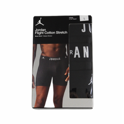 Wygodne majtki bokserki męskie Jordan Boxers 3-pack Czarne - JM0622-023