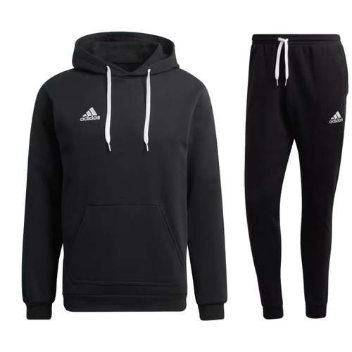 Adidas Wygodny Męski Komplet Bluza Spodnie Entrada 22