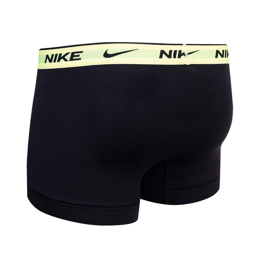 Bokserki męskie majtki Nike Trunk 3PK Komplet 3 pary czarne - 0000KE1008-MT3