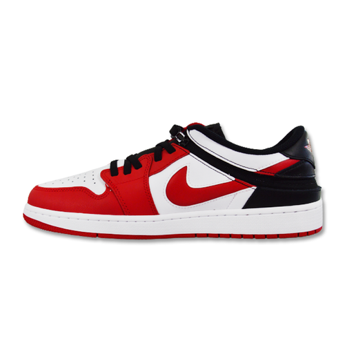 Buty męskie Air Jordan 1 Low FlyEase White/Black/Gym Red - DM1206-163