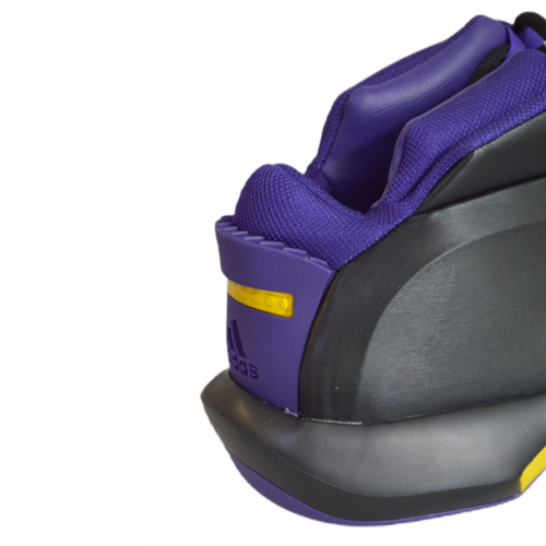 Buty męskie do koszykówki Adidas Crazy 1 Lakers Kobe Away Black Purple Yellow - FZ6208