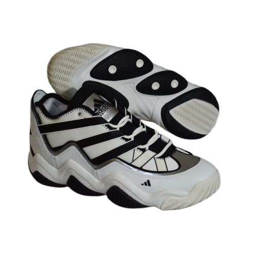 Buty męskie sportowe koszykarskie Adidas Top Ten 2010 White Black - HR0099