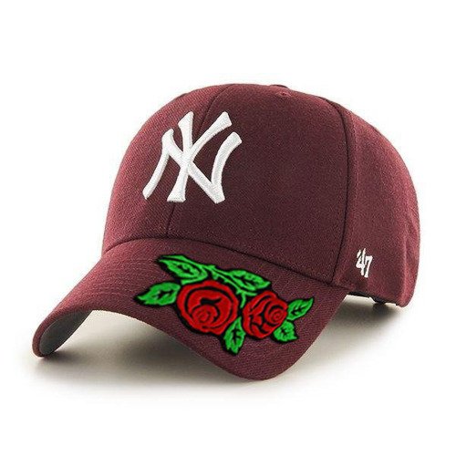 Czapka z daszkiem 47 Brand MLB NY Yankees MVP Custom Rose - B-MVP17WBV-KMA