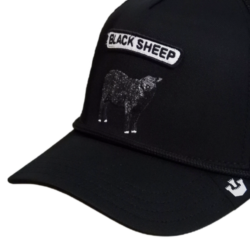 Czapka z daszkiem Goorin Bros. GB2 Black Sheep The Rocker Trucker Cap - 101-1734-BLK