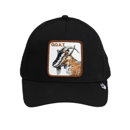 Czapka z daszkiem Goorin Bros. The Goat Black Trucker - 101-0385-BLK