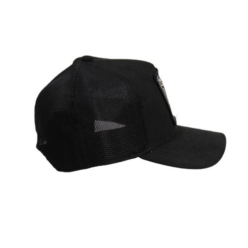 Czapka z daszkiem Goorin Bros. The Suede Bat Trucker - 101-1814-BLK