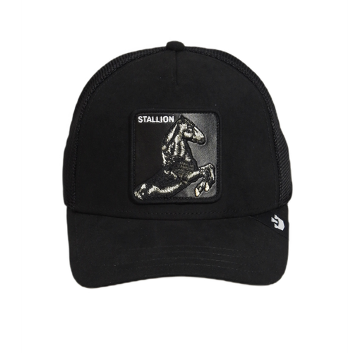 Czapka z daszkiem Goorin Bros. The Suede Stallion Trucker - 101-1819-BLK