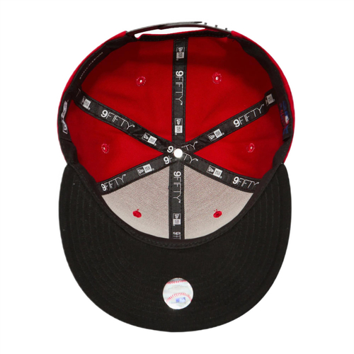 Czapka z daszkiem New Era 9FIFTY MLB NY New York Yankees Colour Block Czerwona - 10879530