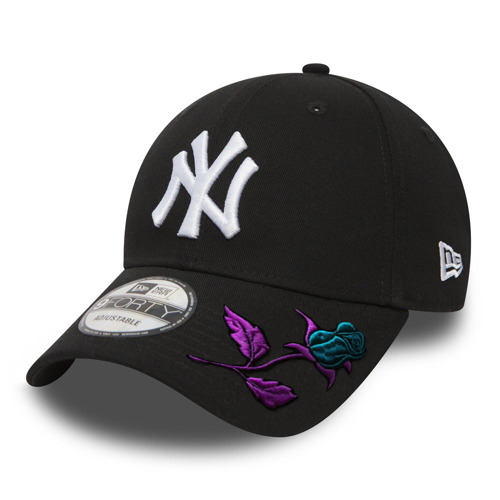 Czapka z daszkiem New Era 9FORTY New York Yankees Custom Mystic Rose - 10531941