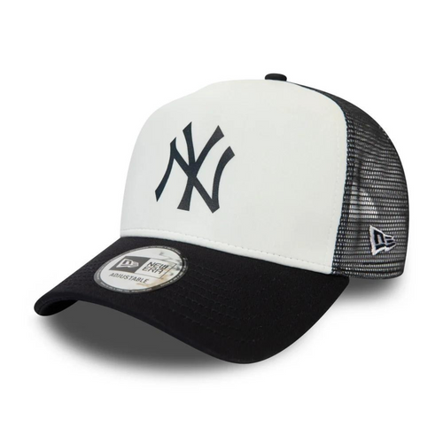 Czapka z daszkiem New Era MLB New York Yankees Team Colour White A-Frame Trucker - 12380796