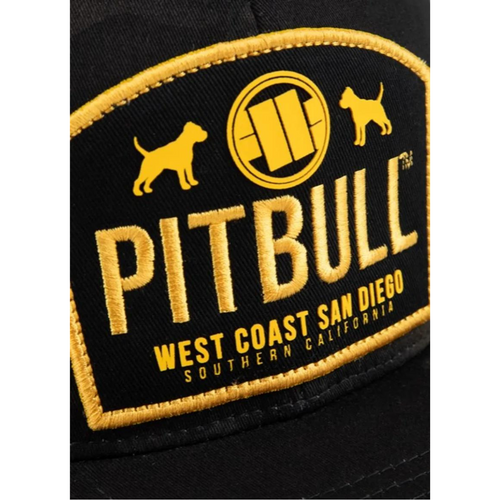 Czapka z daszkiem PitBull Mesh Dogs Flat Snapback Trucker Cap - 629011918900