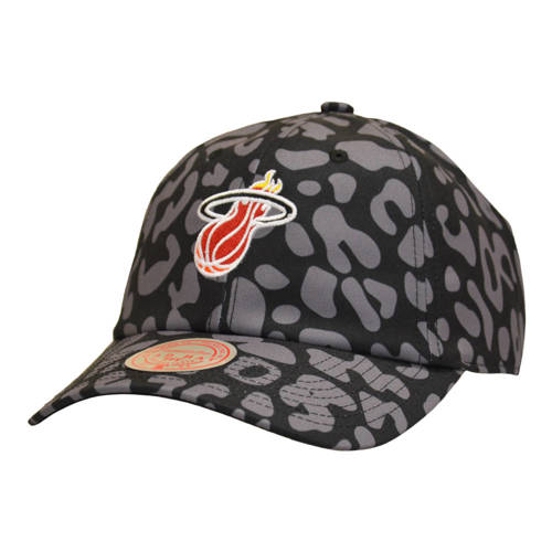 Czapka z daszkiem bejsbolowa Mitchell & Ness Miami Heat Wild Style