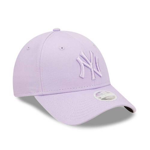 Czapka z daszkiem damska New Era 9FORTY MLB NY New York Yankees League Essential Fioletowa - 60298804