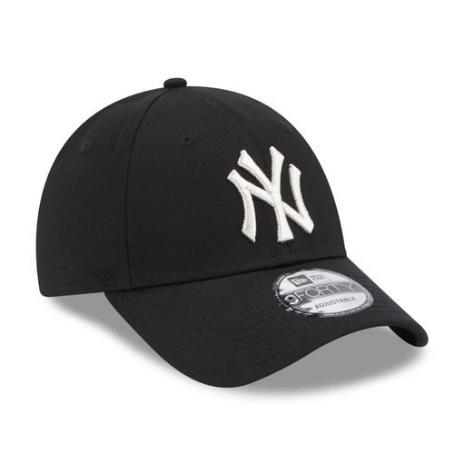 Czapka z daszkiem damska New Era 9FORTY MLB NY New York Yankees Metallic Logo Black - 60364306