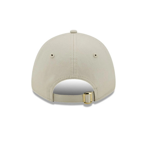 Czapka z daszkiem damska New Era 9FORTY MLB NY New York Yankees Metallic Logo Cream - 60222491