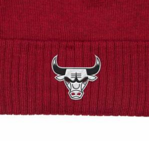 Czapka zimowa Mitchell & Ness NBA Fandom Knit Beanie HWC Chicago Bulls