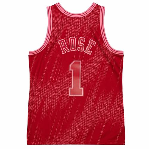 Koszulka Mitchell & Ness NBA Jersey Swingman Monochrome Chicago Bulls Derrick Rose - TFSM1280-CBU08DRSRED1