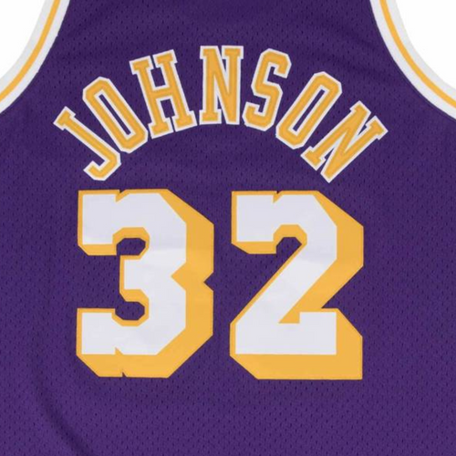 Koszulka Mitchell & Ness Swingman Jersey NBA LA Los Angeles Lakers Magic Johnson - SMJYGS18176-LALPURP84EJH