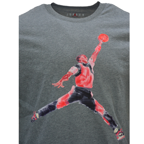 Koszulka Sportowa Air Jordan Brand Graphic T-shirt Męska Szara- FN5980-091