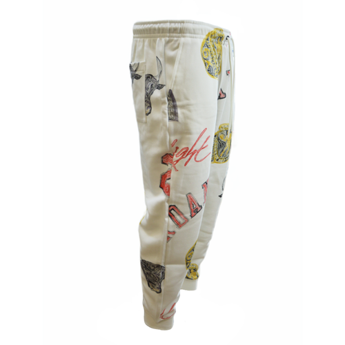 Męskie spodnie dresowe Air Jordan Essentials Brooklyn Flight Fleece Pants Białe - FN4547-133