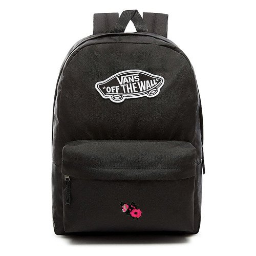 Plecak VANS Realm Backpack szkolny Custom Flower - VN0A3UI6BLK 