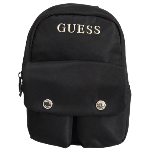 Plecak miejski damski mały czarny Guess Backbag - V3BZ15WFUK0-JBLK