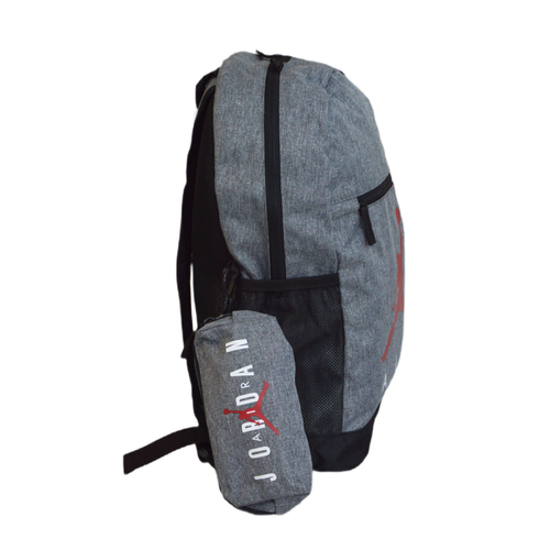 Plecak szkolny Air Jordan School Backpack Grey + Piórnik - 9B0503-GEH