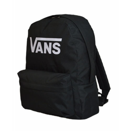 Plecak szkolny miejski Vans Old Skool Print Backpack Black VN000H50BLK1 + Custom Czerwone Wisienki