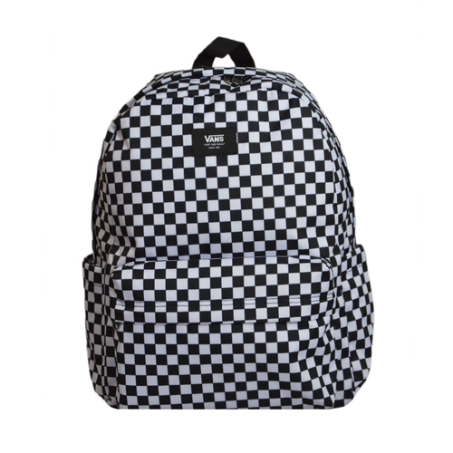 Plecak szkolny sportowy Vans Old Skool Check Backpack Kratka White/Black - VN000H4XY281