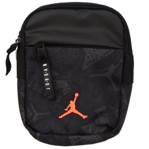 Saszetka Torba listonoszka na ramię Air Jordan AirBorne Hip Bag Black/Infrared - 7A0747-G0H